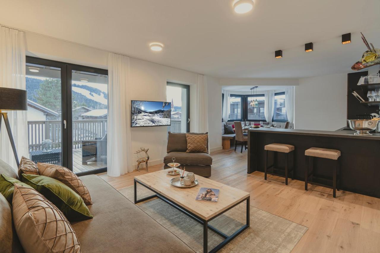 Bergkranz Apartments Зеефельд в Тироле Экстерьер фото